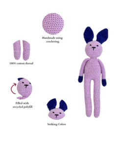 DILO-Pet-Bob-the-Bunny-Crochet-Toy-Lavender-
