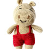DILO-Pet-Henry-the-Hippo-Crochet-Toy-Red
