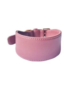 DILO-Pet-Vegan-Leather-Wide_Dog-Collar-Pink
