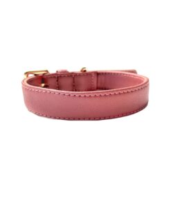 DILO_Pet-Vegan-Leather-Dog-Collar-Pink