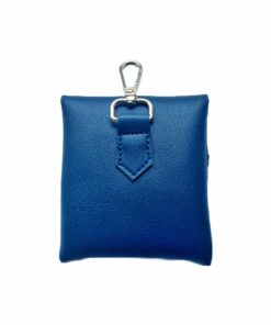 DILO Vegan leather poop pouch - Navy 2