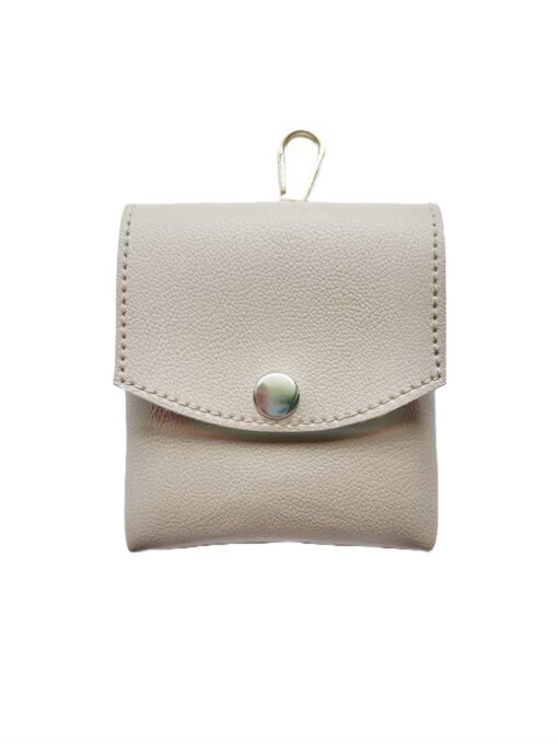DILO Vegan leather poop pouch - beige featured img