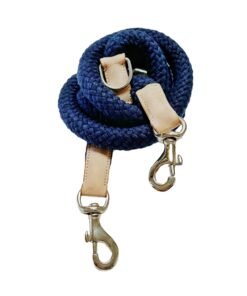 DILO Adjustable rope leash - navy featured img