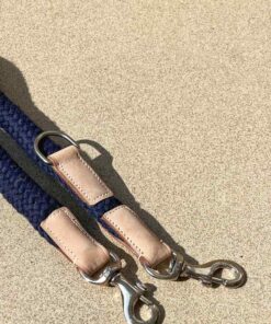DILO-Pet-Adjustable-Rope-Leash-Navy-Blue-