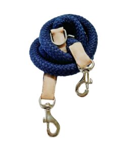 DILO-Pet-Adjustable-Rope-Leash-Navy-Blue