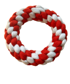 DILO Christmas Candy Rope toy- pet toy featured img