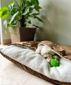 DILO-Pet-Metallic-Snuggle-Dog-Bed