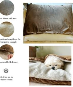 DILO-Pet-Metallic-Snuggle-Dog-Bed