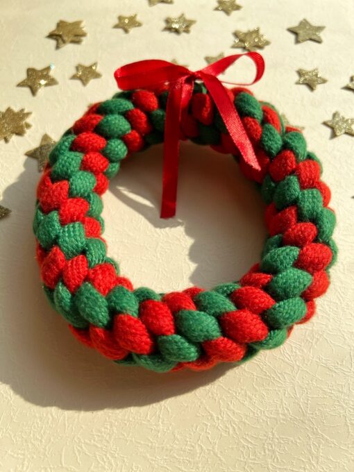 DILO Mistletoe Christmas rope toy for pets- 2